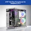 Raspberry Pi Pironman 5 NVMe M.2 SSD PCIe Mini PC Case for Raspberry Pi 5 Carousel 5