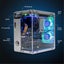 Raspberry Pi Pironman 5 NVMe M.2 SSD PCIe Mini PC Case for Raspberry Pi 5 Carousel 6