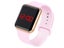 Kids Digital Watch Fashion Children LED Display Silicone Bracelet Women Men Carousel 6