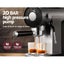 Devanti Coffee Machine Espresso Maker 20 Bar Milk Frother Cappuccino Latte Cafe Carousel 5