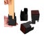 4 Pack Adjustable Chair Risers Height Heavy Duty Tables Furniture Risers Carousel 1