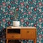 S4Sassy Floral Walls Covering, Self-Adhesive Vinyl Wallwrap For Living Spaces Carousel 2