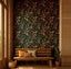 S4Sassy Floral Walls Covering, Self-Adhesive Vinyl Wallwrap For Living Spaces Carousel 9