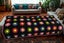 Retro Daisy floral throw Carousel 6
