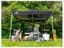 Great White Pop Up Gazebo 3m x 3m Black Carousel 3
