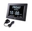 10" Digital Calendar Day Clock - for Dementia and Alzheimer’s Patients (Black) Carousel 1