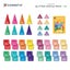 Connetix Glitter Castle Pack 48 pc Carousel 4