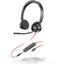 HP Poly Blackwire 3325 USB-C/A/3.5mm Wired On-Ear Headset - Teams Certified Carousel 1