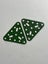Meccano PN 76 2.5” Triangle Plate x 2 Carousel 1
