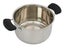 20cm Stainless Steel Stock Pot with Smoked Glass Lid Carousel 2