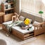 Seattle Solid Oak Sofa Bed Carousel 1