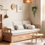 Seattle Solid Oak Sofa Bed Carousel 2