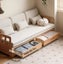 Seattle Solid Oak Sofa Bed Carousel 3