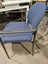 Blue reception armchair Carousel 2