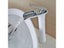 Luxury Bathroom Basin Tap Brass Material Hot Cold Crane Sink Faucet White Carousel 1