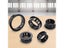 Rround Snap-on Wire Grommets Gasket Clamp 8-50mm Pc Desk Wire Inlet Outlet Seal Carousel 6