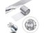 1Roll/1M Self-Adhesive Mosaic Tiles Square Glass Mirrors Mosaic Tiles Mirror Carousel 4