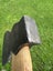 $1 reserve. fully restored “stiletto” embossed hewing axe / hatchet. (R/handed) Carousel 8