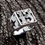 Lucky Number 13! Solid Sterling Silver 925 Ring Sz 11 / V+ Carousel 1