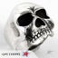 Keith Richards Solid Sterling Silver 925 Skull Ring Sz 13.5 Carousel 1