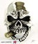 Skull Smoking Cigar Solid Silver 925 Ring Sz 12 or 12.5 Carousel 1
