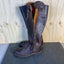 Elegant Brown Leather Knee-High Boots – Penelope Chilvers | EU 39 = NZ 8 Carousel 7