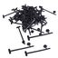 universal cable tie buckle plastic rivet tie buckle 50PCS Universal Cable Tie Carousel 6
