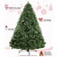 Jingle Jollys 2.4m 8ft Christmas Tree Xmas Decoration Home Decor 1500 Tips Green Carousel 3