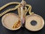 Pocket Watch Gold Filled Dennison Half Hunter Case Carousel 7