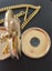 Pocket Watch Gold Filled Dennison Half Hunter Case Carousel 9