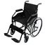 24In Self Propelled Foldable Steel Wheelchair - Black Carousel 2