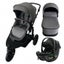 Brightness easygo 1+ stroller & carrycot & baby capsule grey Carousel 1