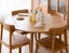 Berlin Solid Oak Round Dining Table Carousel 5
