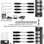 4-Channel 3-Pin XLR Network Signal Extender Male for PA audio etc Carousel 2