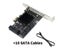 PCI Express To 10 Port SATA Controller SATA 3 III 3.0 6Gbps To PCI-e X1 Card Carousel 1