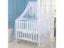 Baby Bed Mosquito Net Cover Foldable Breathable Mesh With Royal Style Canopy Carousel 1