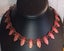 Matisse Enamal On Copper Stunning Coral Red Necklace Carousel 1