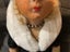 Vintage very rare over 80yrs old velvet lady nightie/pj holder Carousel 7