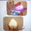 THE CATTAGE-Cutest Colour Changing Cat Night Light Touch Control Relaxing Glow Carousel 6