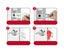 Portable Door Lock Security Safety Travel Hotel Home Safe Lock-Red Carousel 7