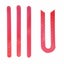 Reflective Strip For Xiaomi M365 Pro Scooter U Shaped Front And Rear Red Access Carousel 2