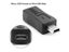 1 PC Micro USB Female To Mini USB Male Adapter Charger Converter Adapter Type C Carousel 1