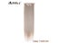Noble Hair Synthetic Clip Hair Extensions 4Pcs/Set 24 Inch Long Straight Ombre Carousel 1