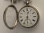 Solid Silver Pocket Watch & Solid Silver Chain Carousel 4