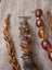 $1 reserve Lot of vintage jewellery. amber, Austrian citrine and carnelian. Carousel 17