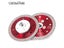 105/115/125mm Super Thin Diamond Tile Saw Blade With M14 Arbor For Cutting Carousel 3