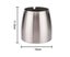 Windproof Ashtray for Cigarettes Outdoor Ashtrays for Patio Beautiful Tableto Carousel 5