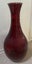 Huge Glass Vase in Red Carousel 3