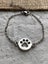 Super Cute Silver Paw Pendant Chain Bracelet Carousel 2