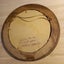 Waves On a moonlit night in Vintage Round Oak Frame Carousel 3